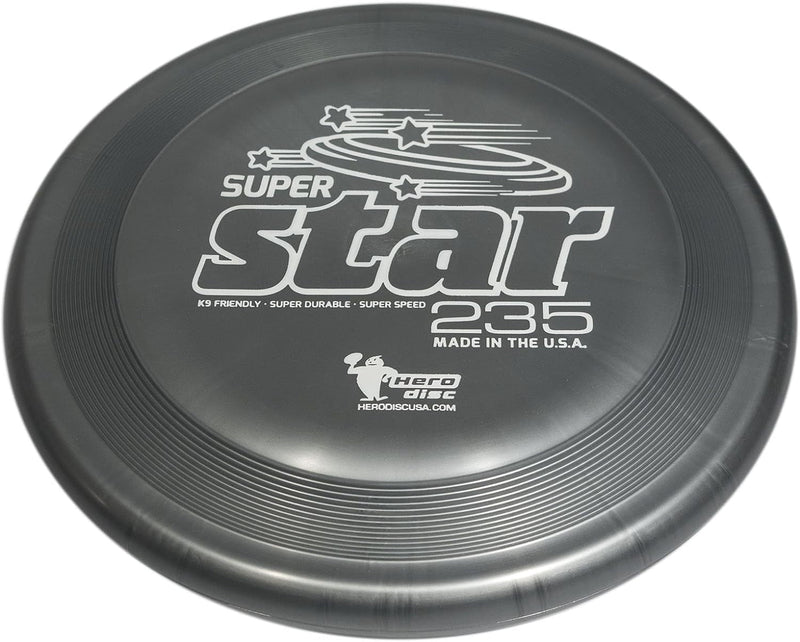 Hero Super Star Flying Dog Sport Disc - Silver