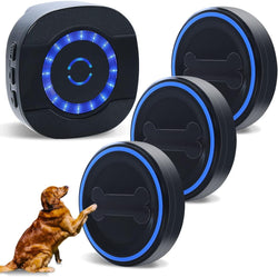 Wireless Dog Doorbell for Potty Training - 3 Buttons  Loud Receiver