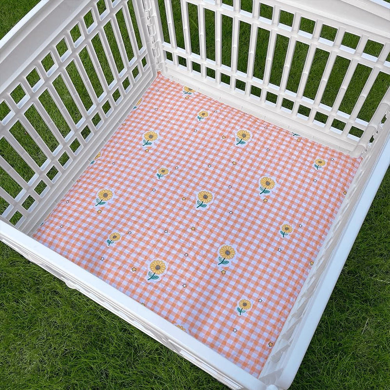 Mesh Top Dog Playpen Cover - 36 Pink - IndoorOutdoor Use Playpen Not Included