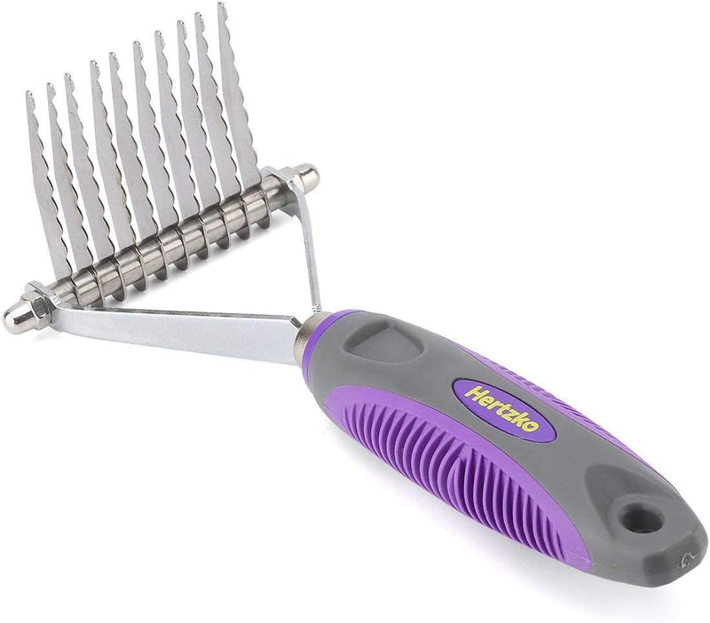 Hertzko Deshedding Tool Dematting Comb/Rake