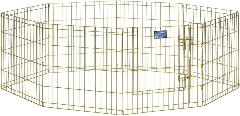 Midwest Foldable Metal Dog Exercise Pen - 24W x 24H