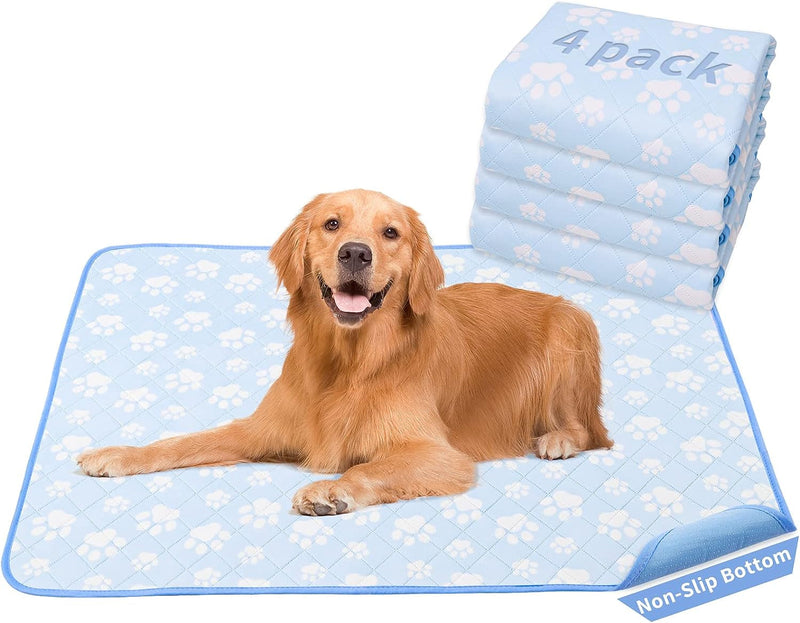 Washable Dog Pee Pad - Extra Large Non-Slip Mat for Incontinence and Housebreaking - Instant Absorb