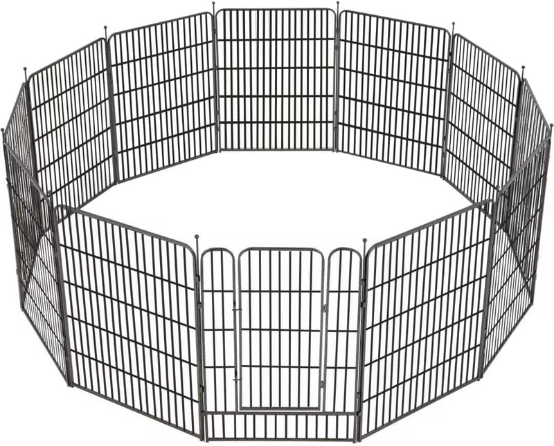 IndoorOutdoor Heavy Duty Dog Playpen - 8 Panels 40 Height