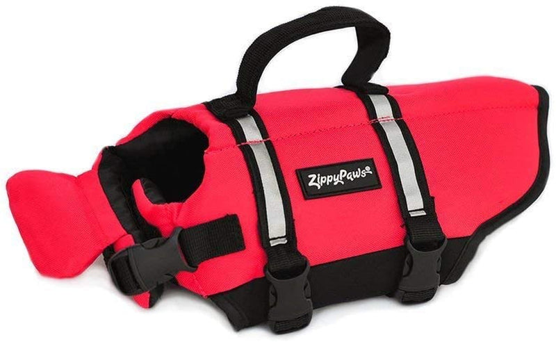 Zippypaws Dog Lifejacket - Red Medium