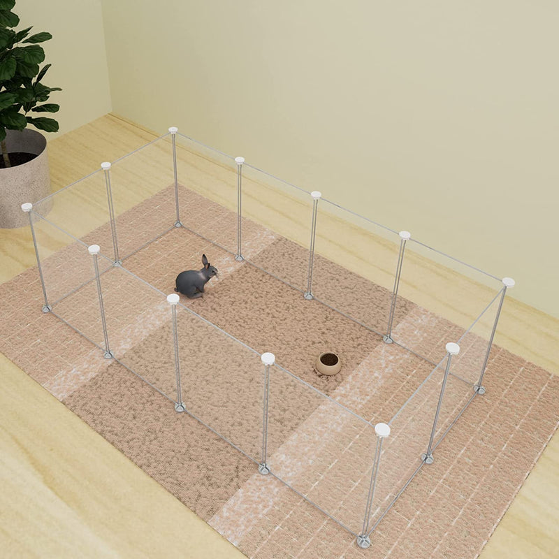 Portable Pet Playpen for Small Animals - Guinea Pigs Bunny Ferrets Mice Hamsters Hedgehogs Puppies Turtles