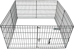 Valuplanet Folding Dog Exercise Pen - 30 Black