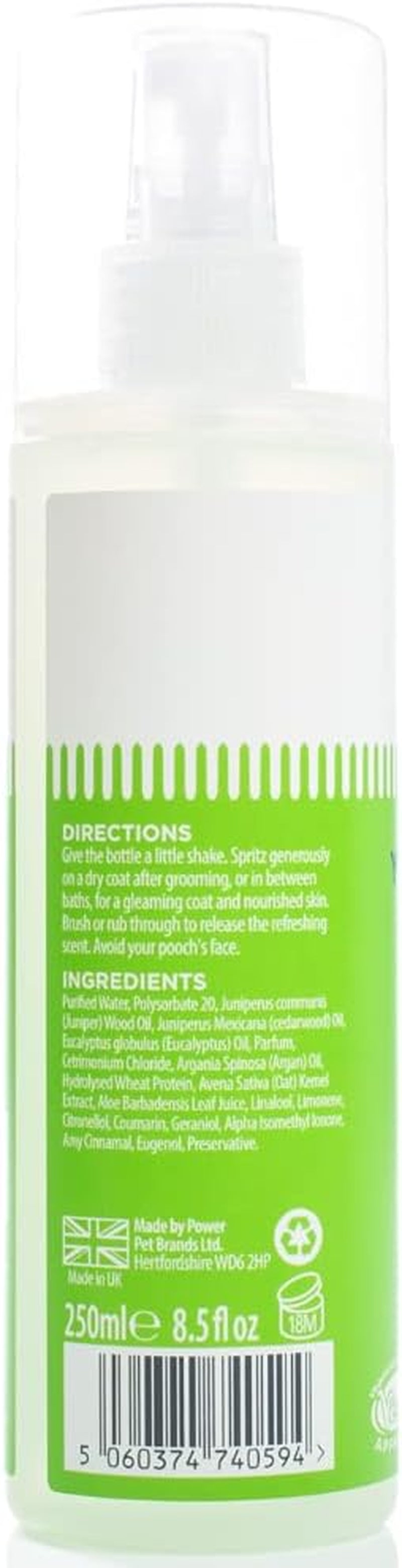 Hownd Yup You Stink! Refreshing Body Mist for Smelly Dogs - Made with Eucalyptus & Cedarwood - Absorbs Strong Odors & Refreshes Coat - Long-Lasting Fresh Fragrance - Vegan, Cruelty Free - 8.45Oz