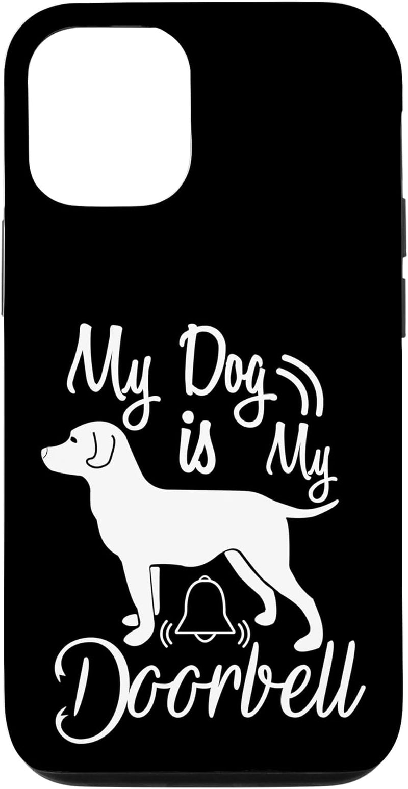 Iphone 14 Pro Max Dog Design Case - Rescue Dogs Fun Doorbell Owner