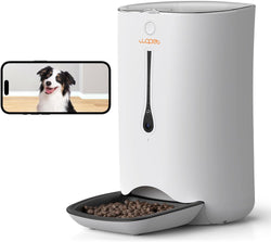 WOPET 6 Meal Automatic Cat Feeder with Camera and App Control