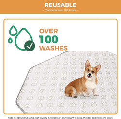 FXW Washable Puppy Pads - Super Absorbent for Dog Playpen 71 Diameter