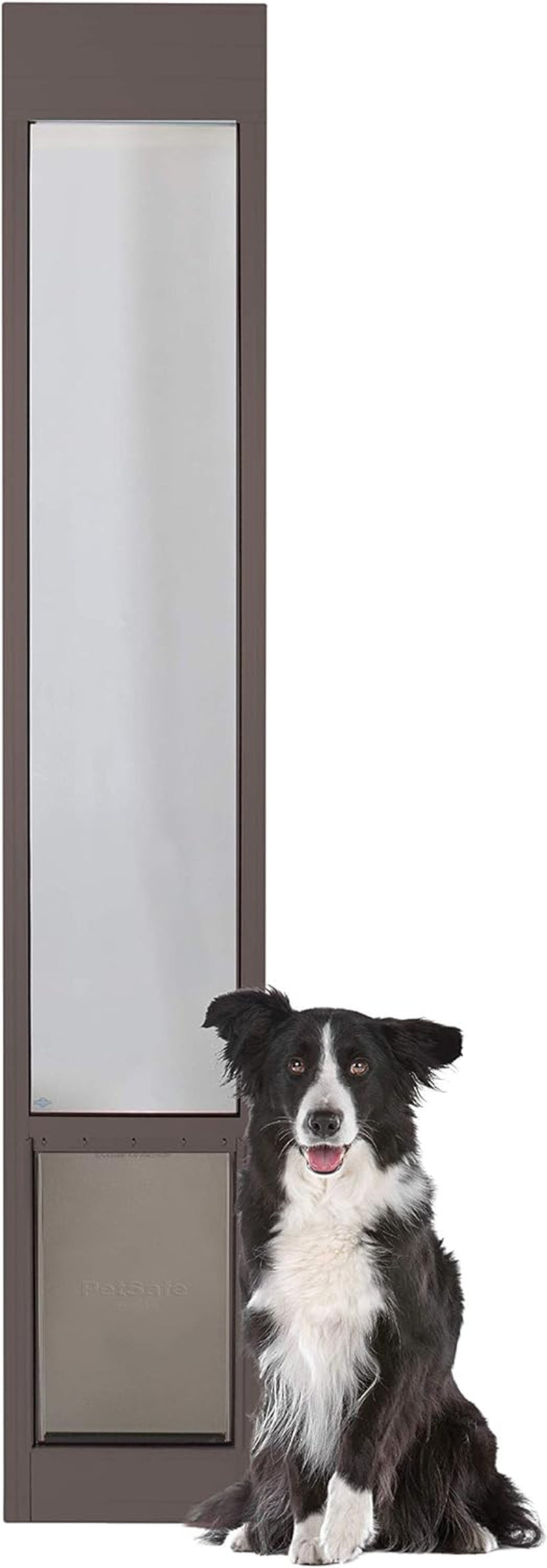 Petsafe Sliding Glass Pet Door - Adjustable Height Large White