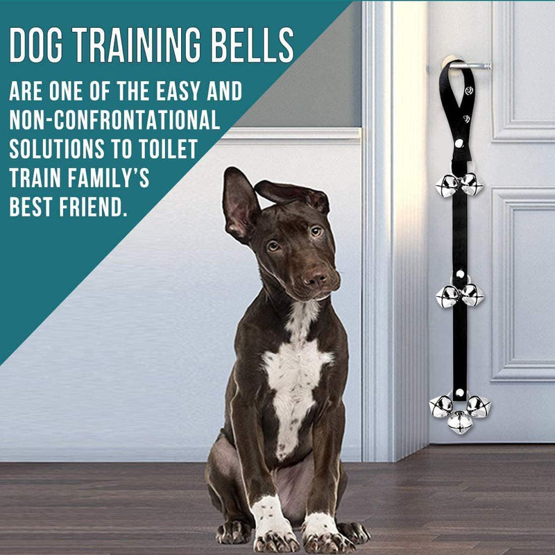 BLUETREE Adjustable Dog Doorbells for Potty Training - 7 Extra Large Loud 14 Doorbells