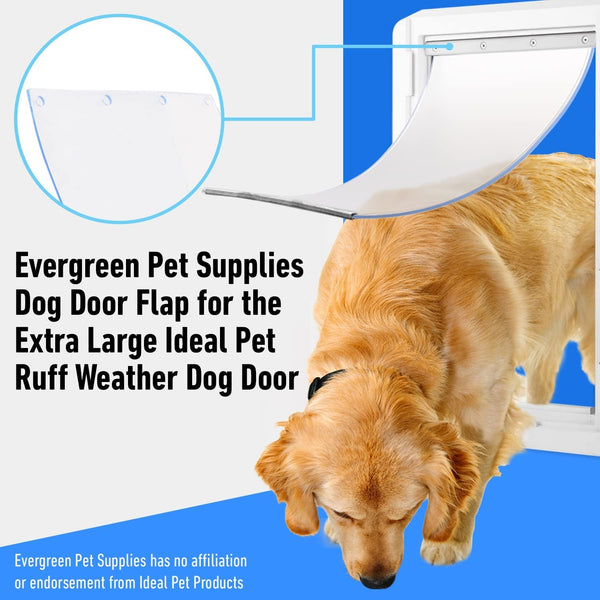XL Dog Door Flap - Ideal Ruff Weather Compatible Up to 90 lbs
