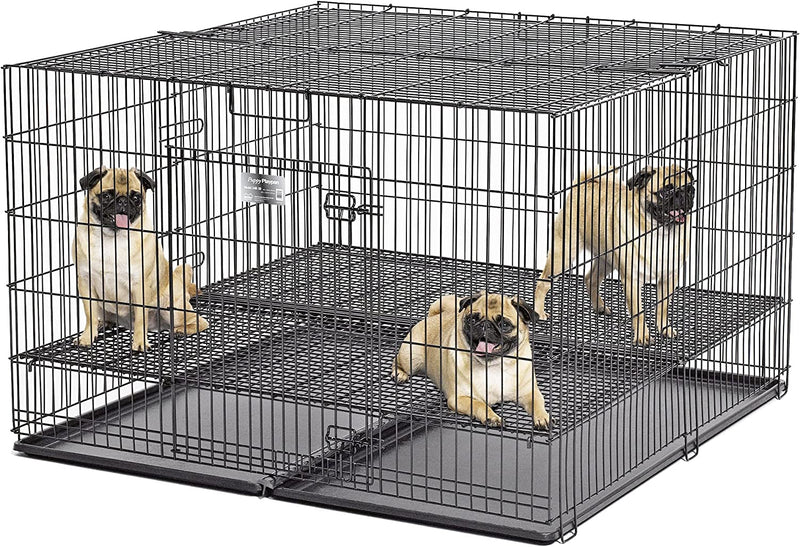 Midwest Puppy Playpen Crate with Grid  Pan - 248-05