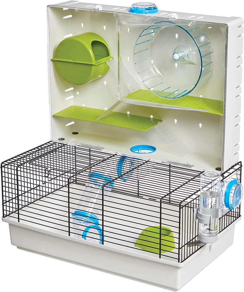 Midwest Pet Playpen - BlueGreen Exercise Pen for Small Animals 1 Count Pack