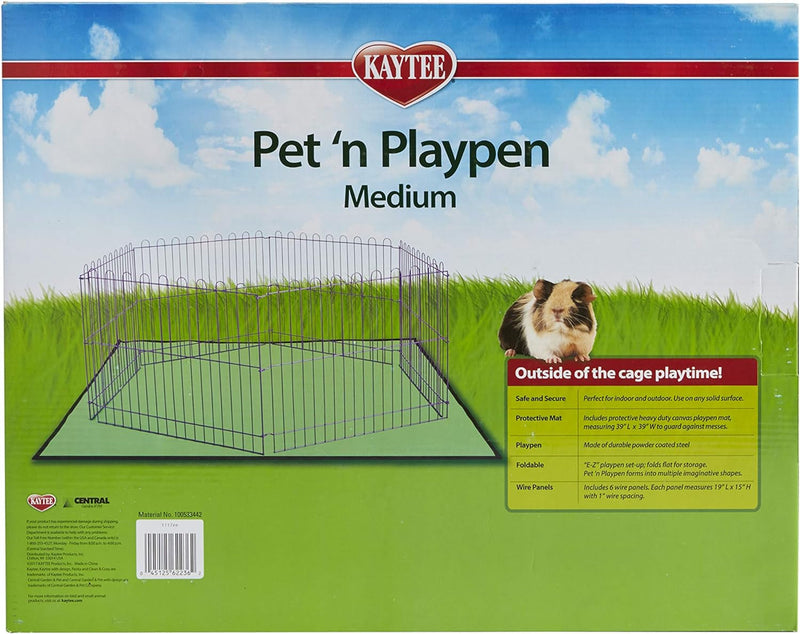 Medium Kaytee Pet-N-Playpen