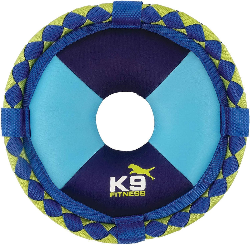 ZEUS K9 Fitness Dog Toys Hydro, Dog Toy for Water or Pool Fetch, Woven Flyer, One Size