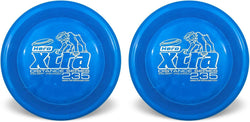 Hero Xtra 235 Distance Dog Frisbee, Outdoor Dog Toy and Pet Frisbee, Distance Dog Flying Disc Pack of 2 (Blue)