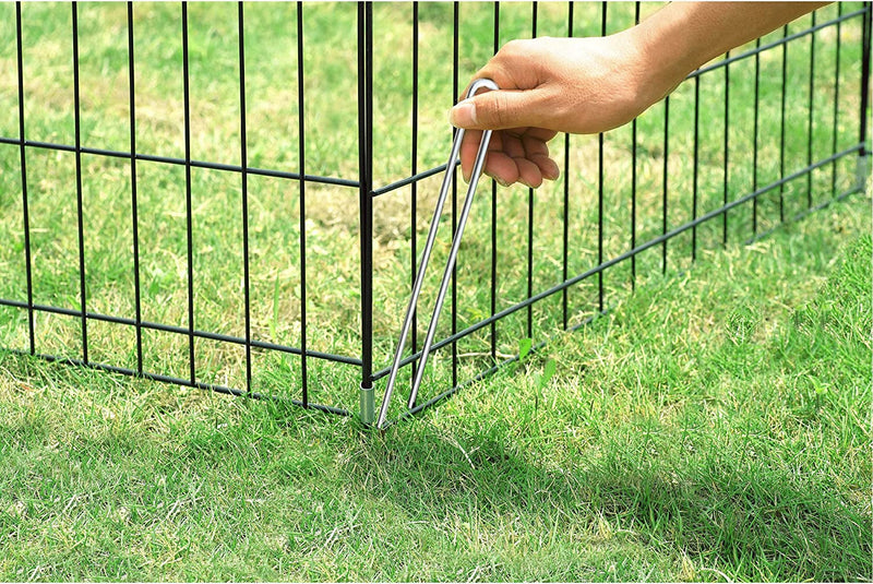 Pet Trex 24 Dog Exercise Playpen - 8 Panels with Gate