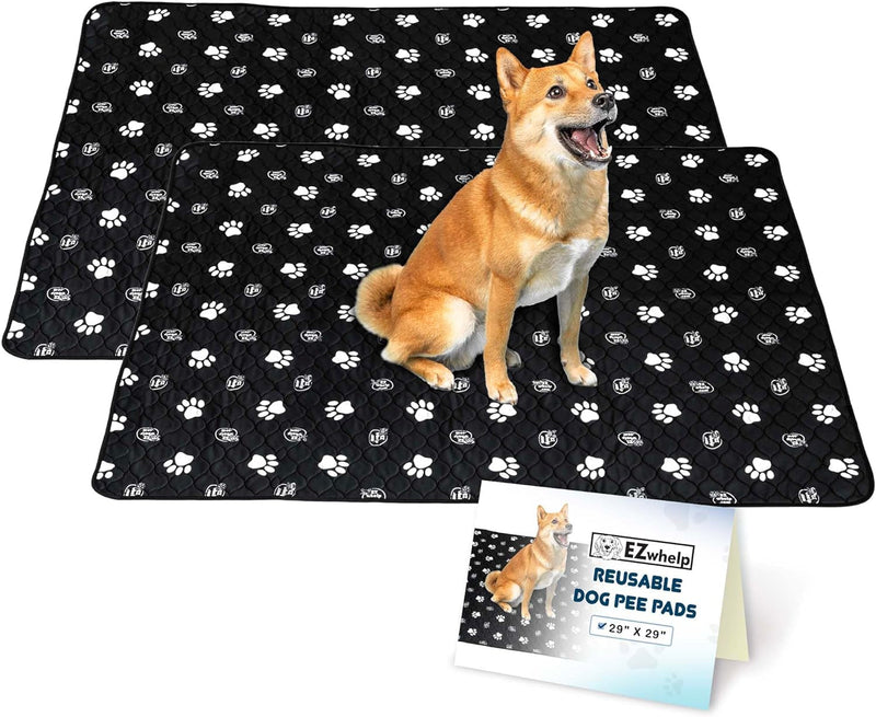 Washable Pee Pads for Dogs - Waterproof 2 Pack 50X80