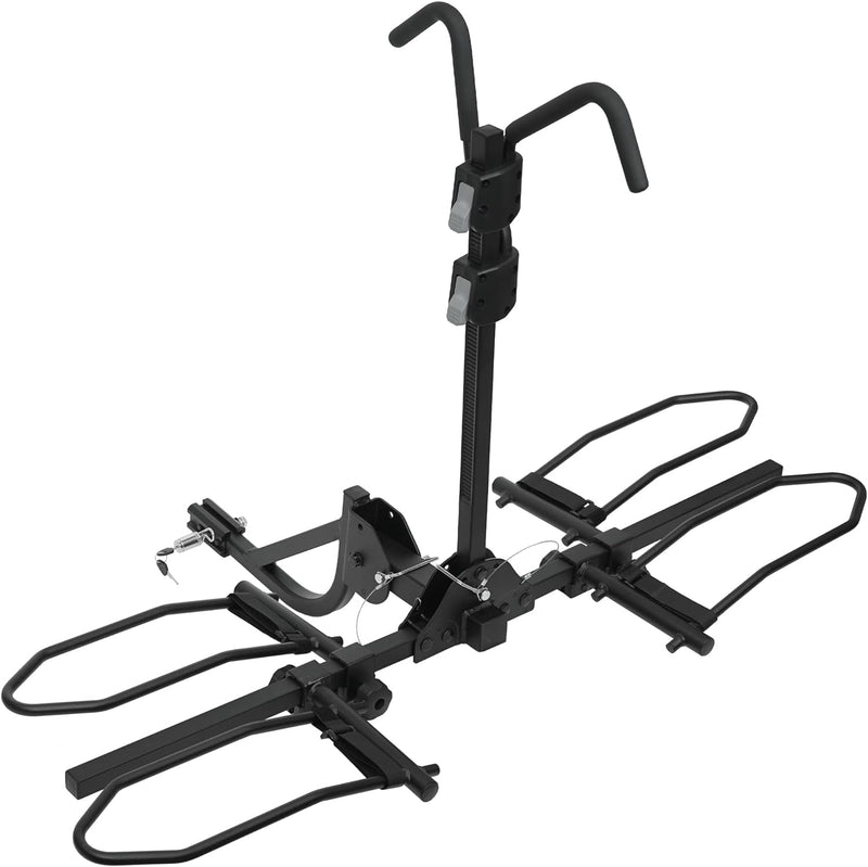 Hitch Mount Bike Rack - BV Carrier for Cars Trucks and SUVs - E-Bike Fat Tire Standard Bike Compatible