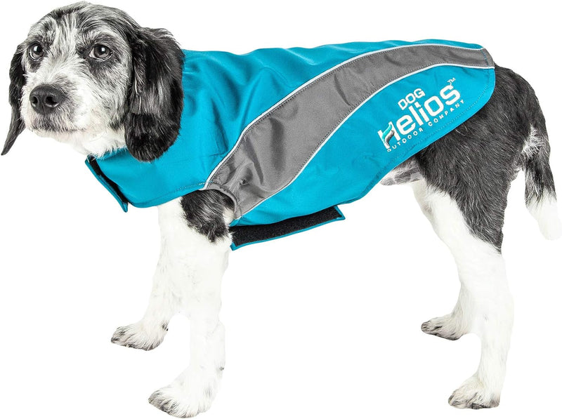 High Performance Dog Jacket with Reflective Technology - Medium BlueGrey