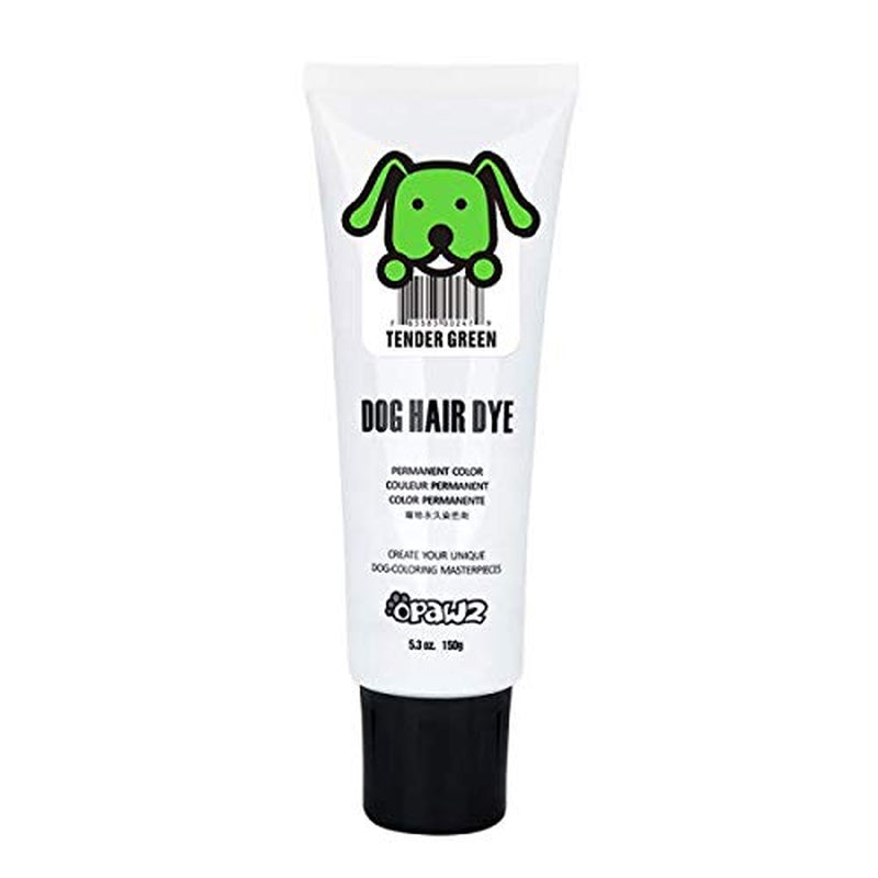 Green Pet Hair Dye - Semi Permanent for Dogs 53 Oz Over 12 Weeks Old