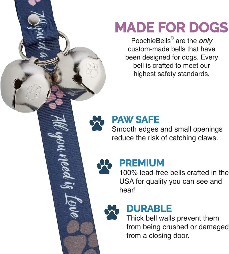 Potty Training Dog Doorbells - Simple  Effective Tool for Puppy Housetraining