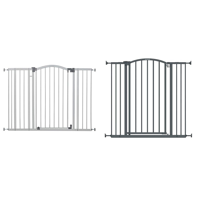 Summer Infant Extra Tall  Wide Safety Gate - Gray 295-53 wide 38 tall