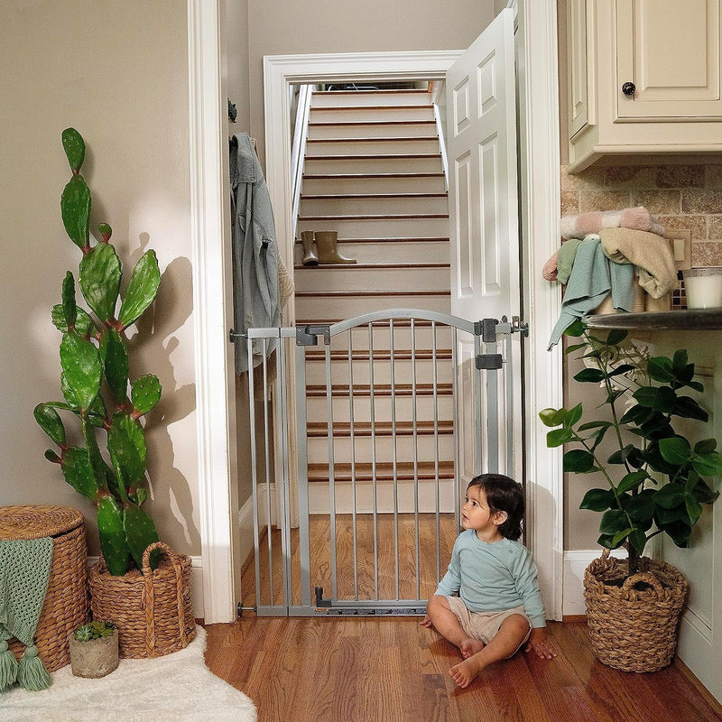 Summer Infant Extra Tall  Wide Safety Gate - Gray 295-53 wide 38 tall