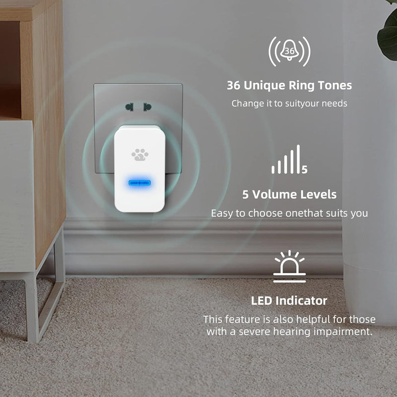 Self-Powered Dog Doorbell for Potty Training and Communication with Older People and Kids