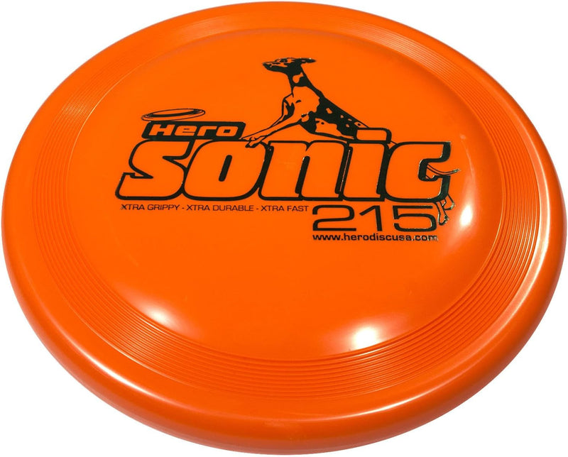 Hero Sonic Xtra 215 Distance Flying Dog Sport Disc - (Yellow)