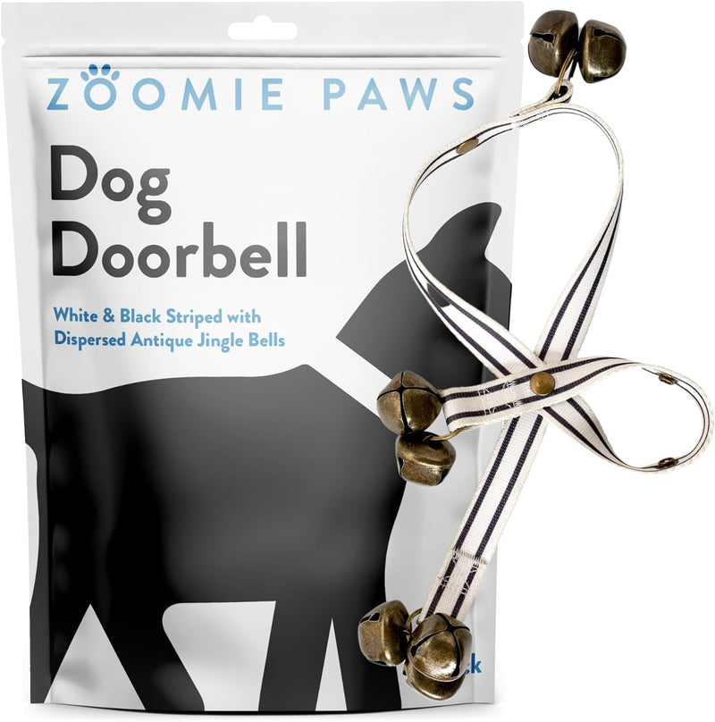 Pet Training Dog Door Bells - Decorative Puppy Potty Training Accessories 1 Pack Gold