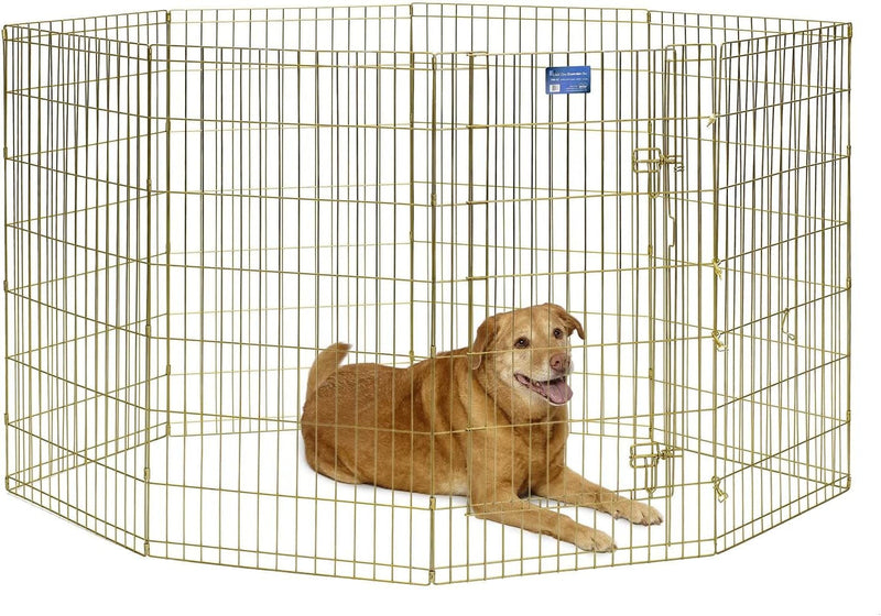 Midwest Foldable Metal Dog Exercise Pen - 24W x 24H