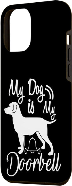 Iphone 14 Pro Max Dog Design Case - Rescue Dogs Fun Doorbell Owner