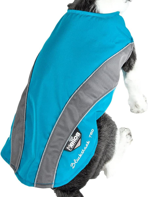 High Performance Dog Jacket with Reflective Technology - Medium BlueGrey