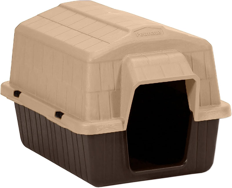 X-Small Petmate Aspen Pet Outdoor Dog House for Pets up to 15lbs - Made in USA