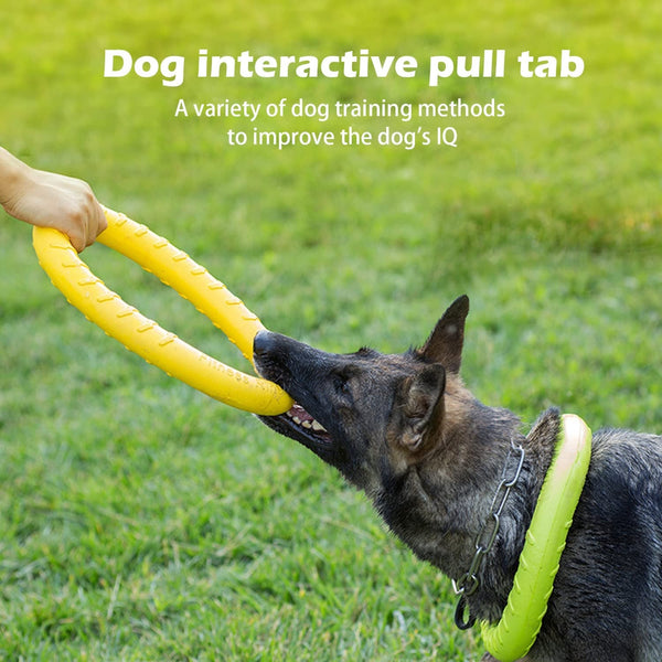 Indestructible Dog Toys Dog Chew Toy for Aggressive Chewers Flying Discs for Medium/Large Breeds Dog Training Ring,Floating Dog Ring Toys for Throwing,Catching, Flying Lightweight Dog Toy