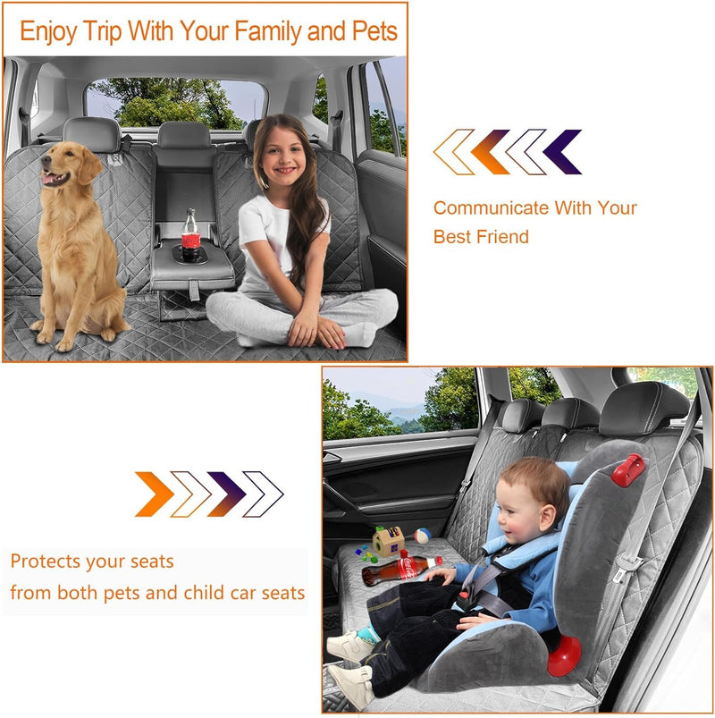 Heavy Duty Non-Slip Car Seat Cover - Waterproof for Scuffs Mud and More