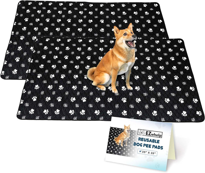 Washable Pee Pads for Dogs - Waterproof 2 Pack 50X80