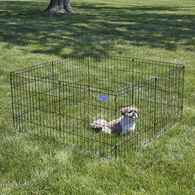 Midwest Foldable Metal Dog Exercise Pen - 24W x 24H