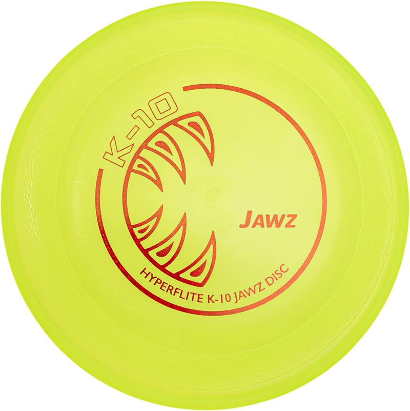 Hyperflite Jawz Dog Flying Disc - World'S Toughest Training Dog Toy. Best Competition Flying Disc Toy for Pets, Puncture Resistant - 8.75 Inch - Mango