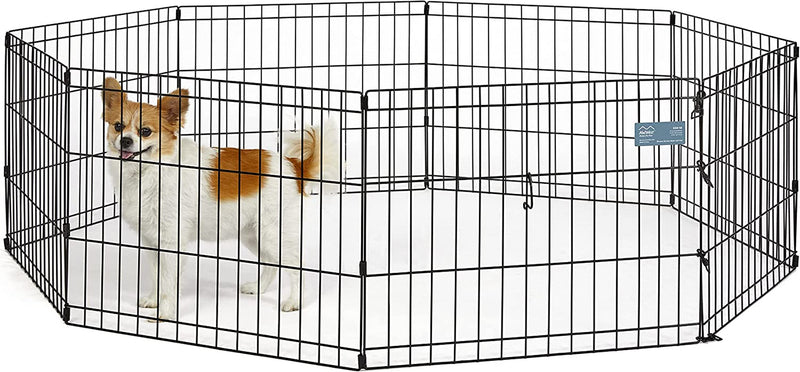 Midwest Foldable Metal Dog Exercise Pen - 24W x 24H