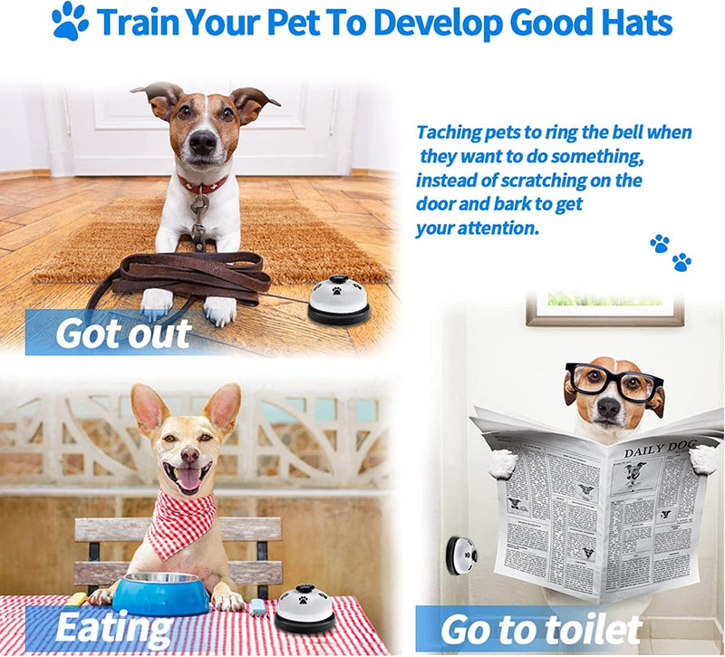 Pet Training Bells - 2 Pack Dog Doorbells for Potty Training and Communication