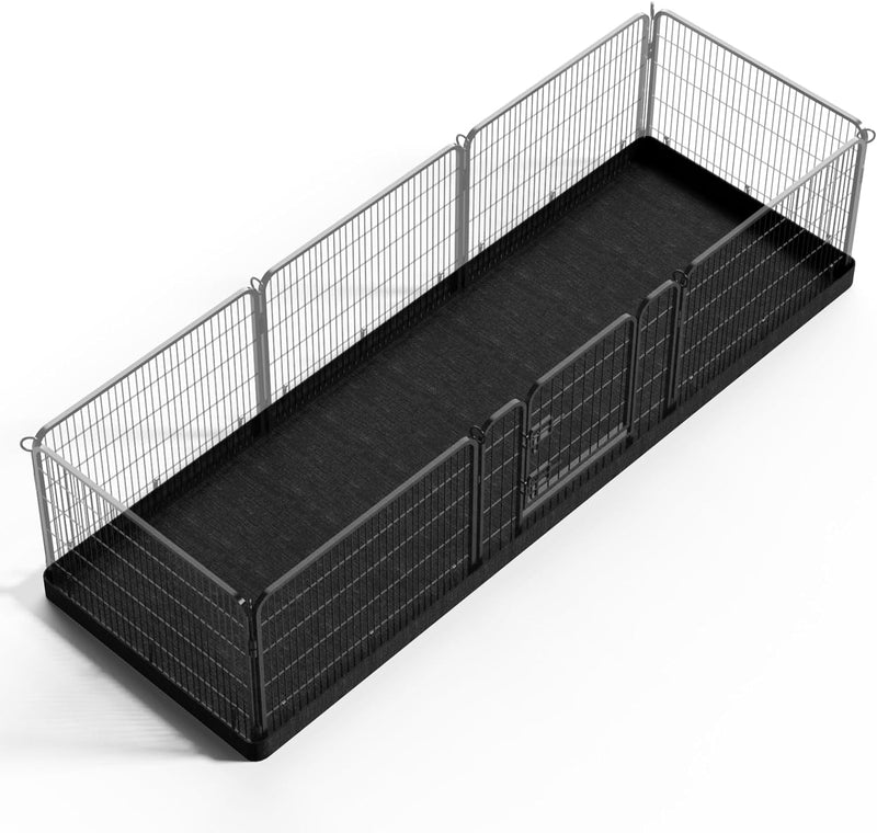 Octagonal Dog Playpen Top Cover - Fits 8 Panels 24 Inch Width Metal Fence No Playpen Included