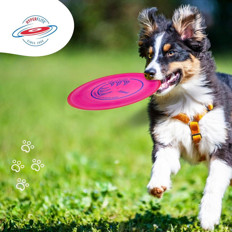 Hyperflite Jawz Dog Flying Disc - World'S Toughest Training Dog Toy. Best Competition Flying Disc Toy for Pets, Puncture Resistant - 8.75 Inch - Mango