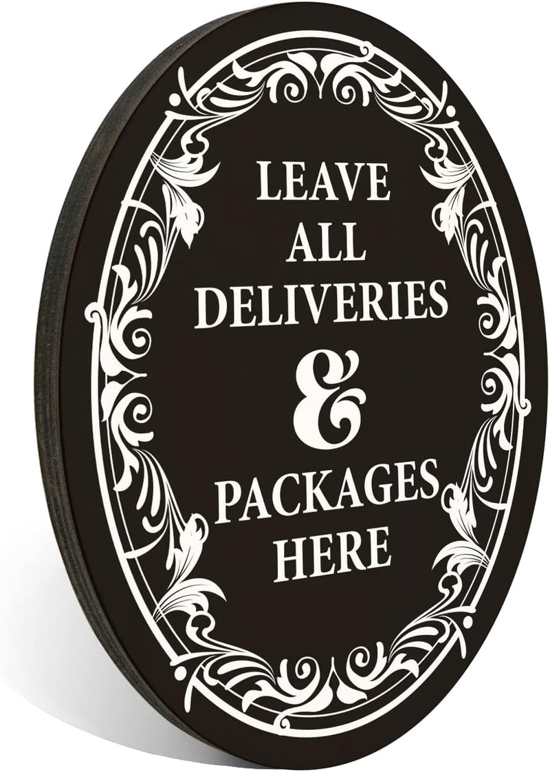 No KnockDog DoorbellSoliciting Sign - IndoorOutdoor Use 4 X 5 Strong Adhesive - PMB026