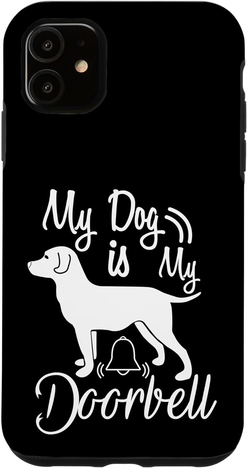 Iphone 14 Pro Max Dog Design Case - Rescue Dogs Fun Doorbell Owner