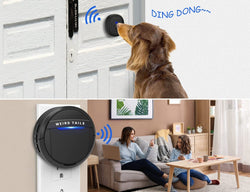 Wireless IP55 Waterproof Doorbell Set - 2 Receivers 2 Transmitters