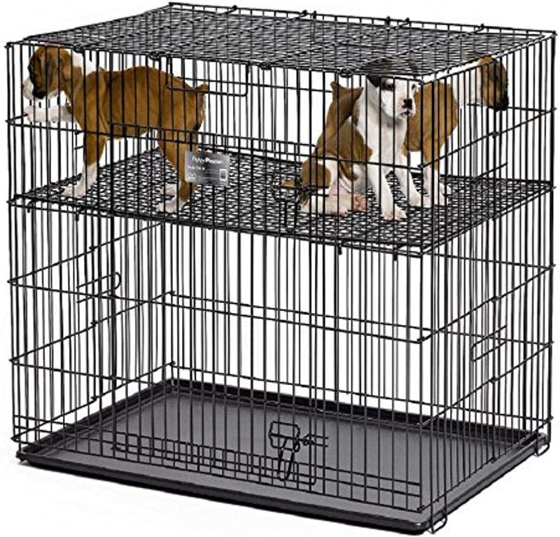 Midwest Puppy Playpen Crate with Grid  Pan - 248-05